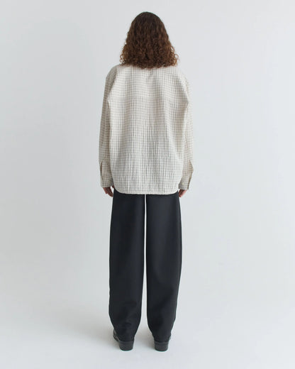 WES SHIRT Subtle Beige Check