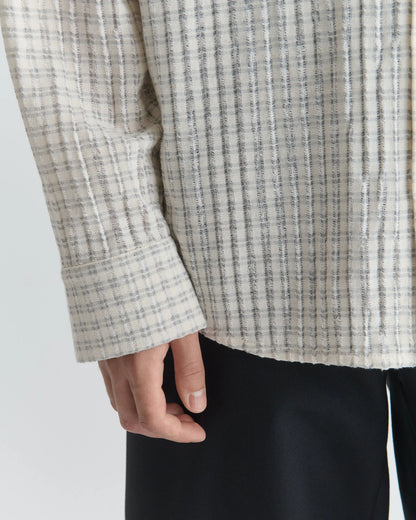 WES SHIRT Subtle Beige Check