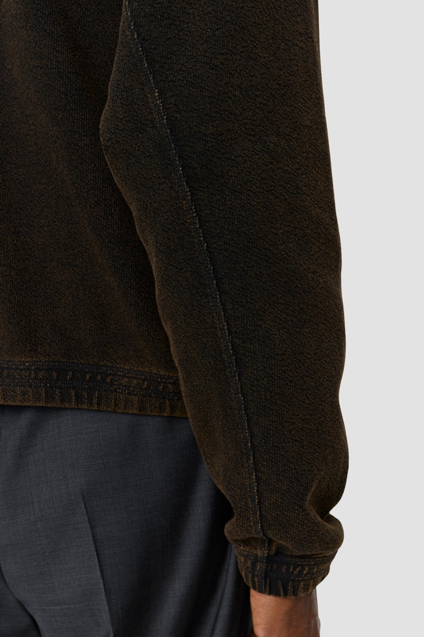 COVET FULL ZIP Burned Black