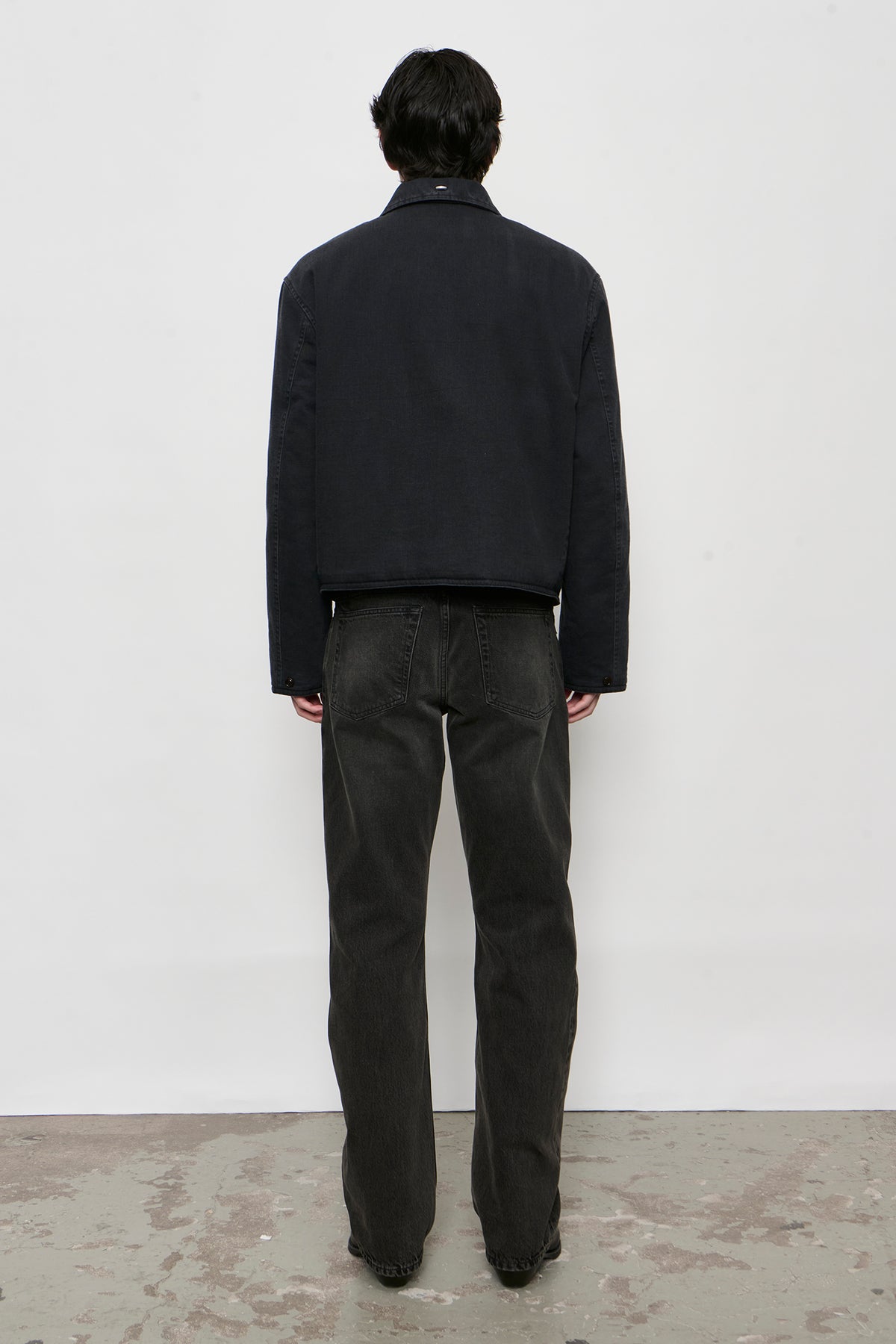 SLIGHT JACKET enzyme obsidian field sateen