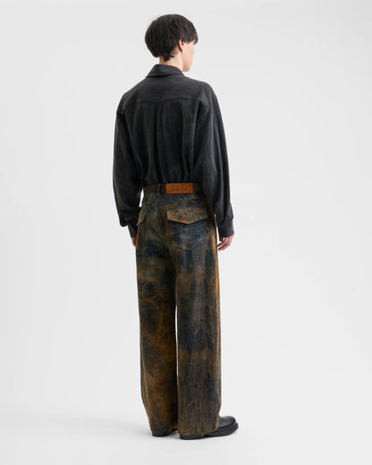 OVER-DYED RELAXED CUT muted neuterals