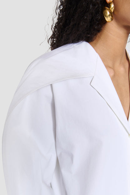 ARC SHIRT White Fine Poplin