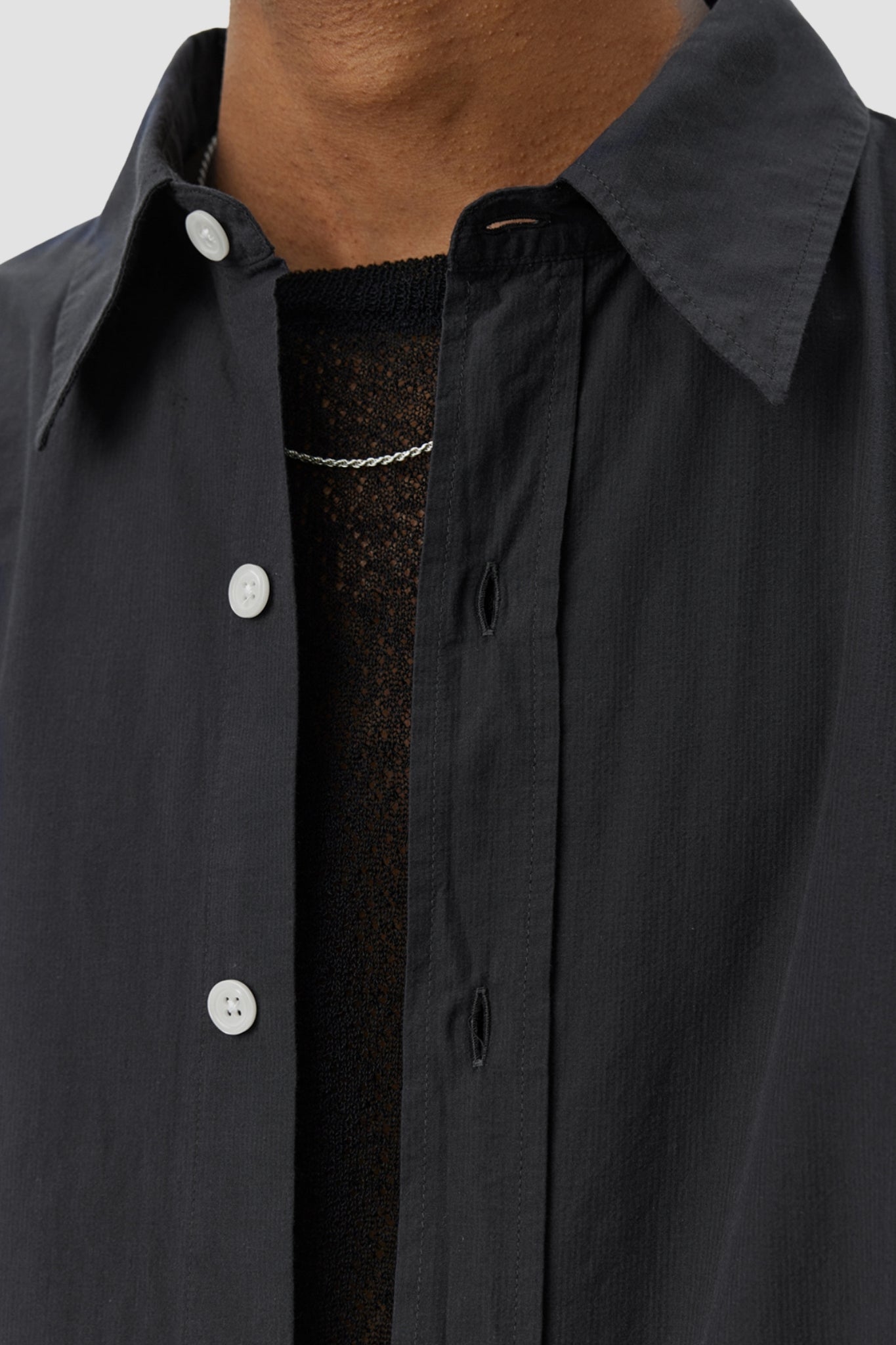 NETWORK SHIRT Graphite Micro Struct