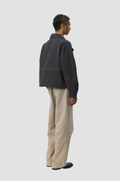 COURIER JACKET Washed Gray Canvas