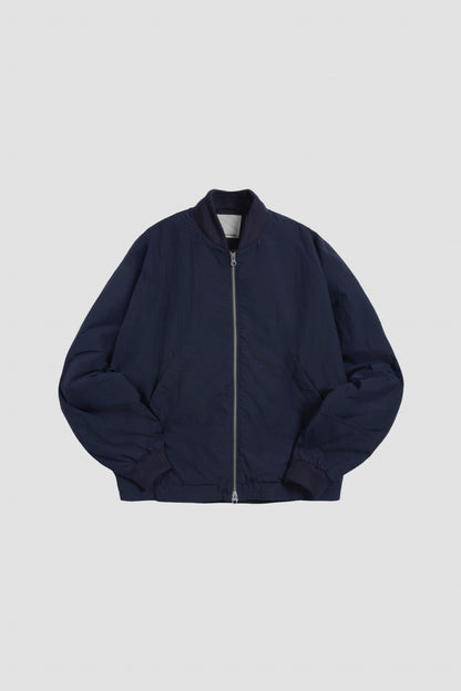 Navy Basement Bomber Jacket