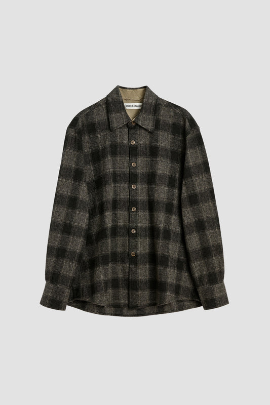 ABOVE SHIRT, Oakland Low Twist Check