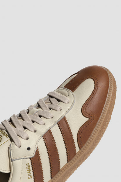 SAMBA OG W Wonder White / Dusky Bronze / Gold Metallic