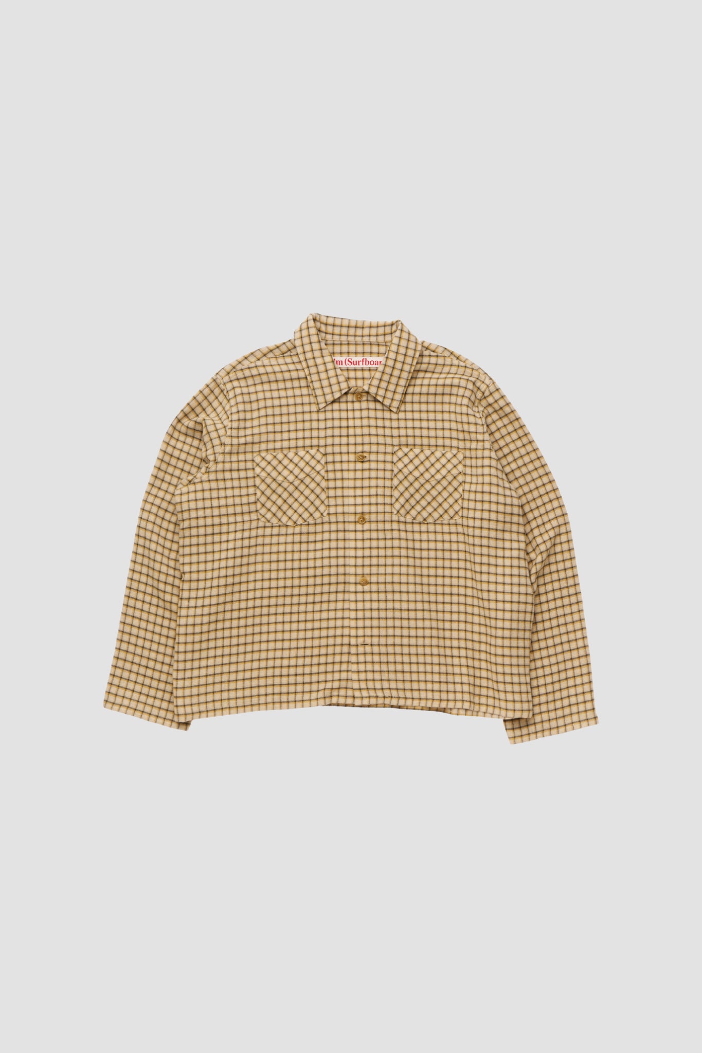 CLUB OVERSHIRT Yellow Check