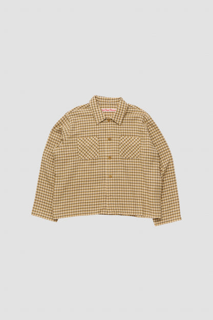 CLUB OVERSHIRT Yellow Check