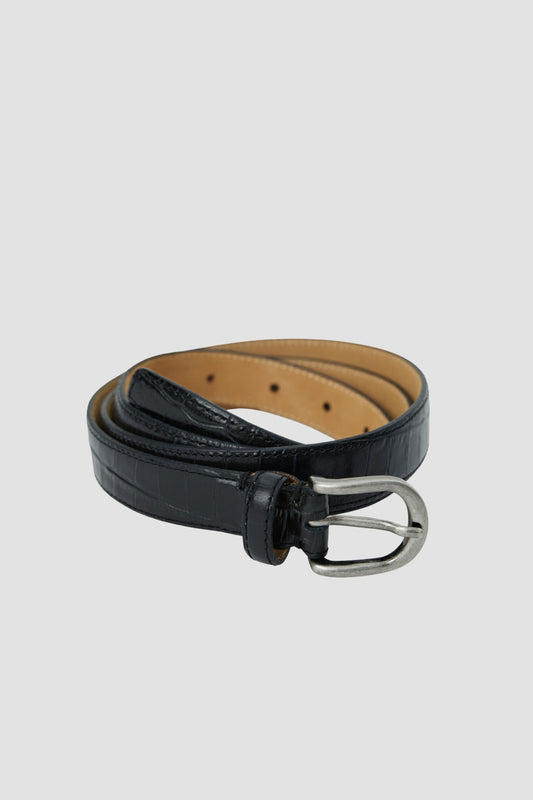 OCCASION BELT Black Croc