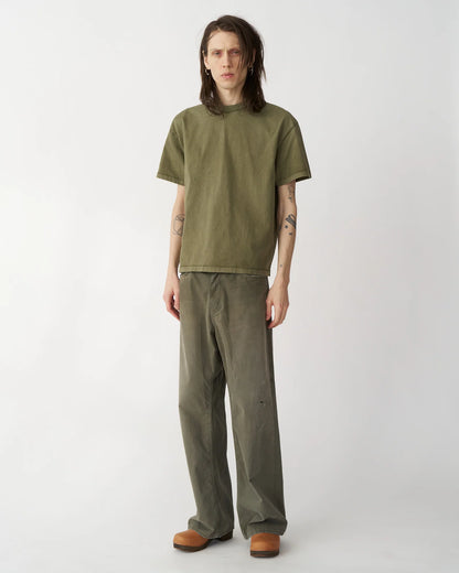 BOX TEE BACK LOGO Military Green