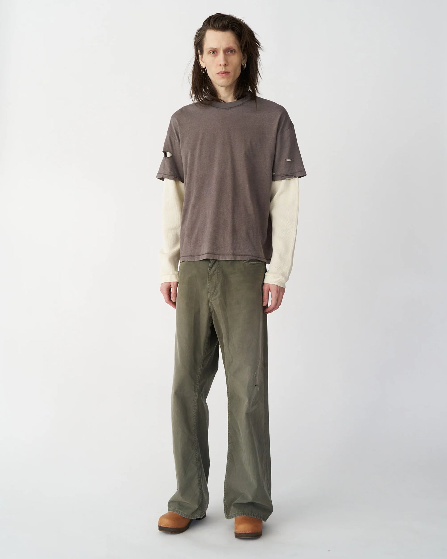 LAYER BOX TEE Hikory