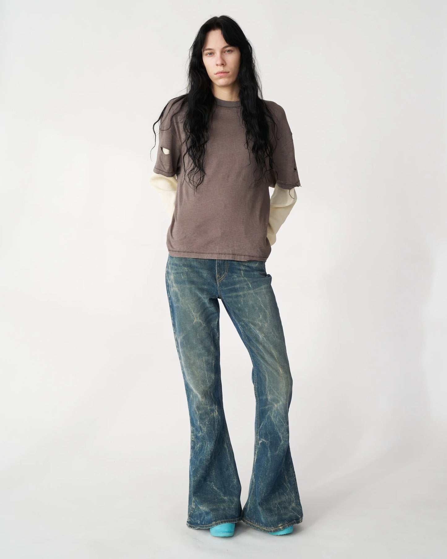 LAYER BOX TEE Hikory