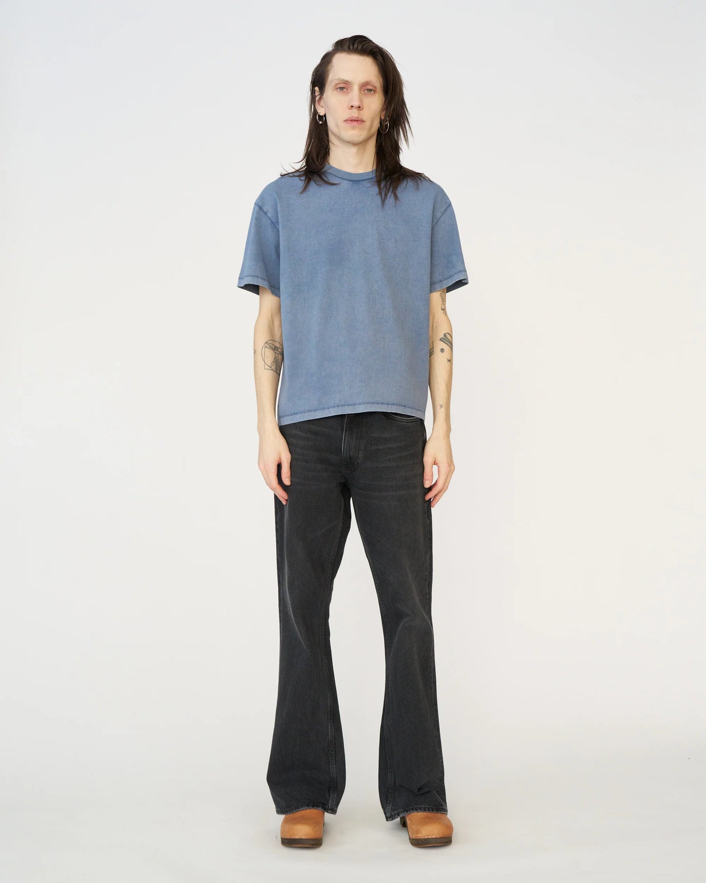 BOX TEE BACK LOGO Old Sea