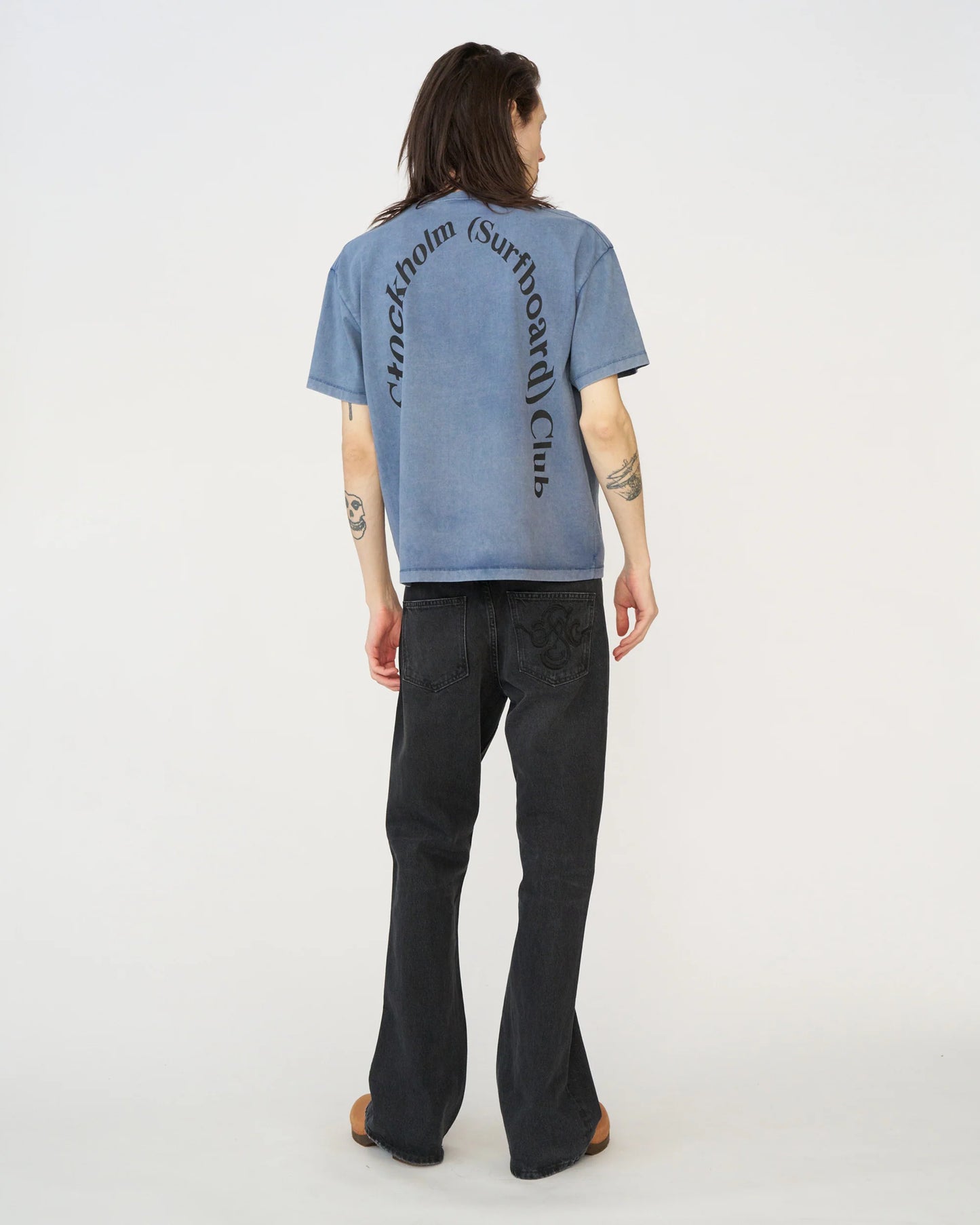 BOX TEE BACK LOGO Old Sea