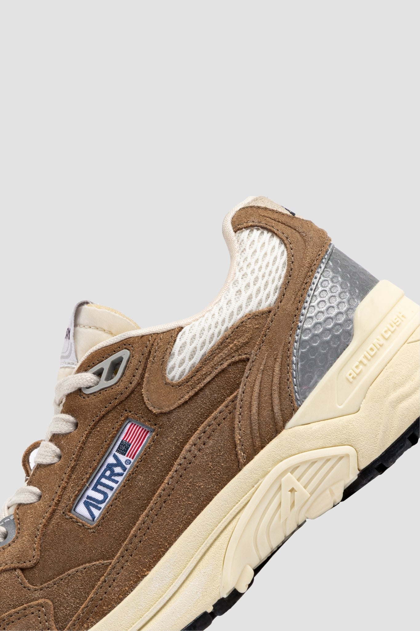 HYPERWAY LOW SUEDE/MESH Cigar/Silver
