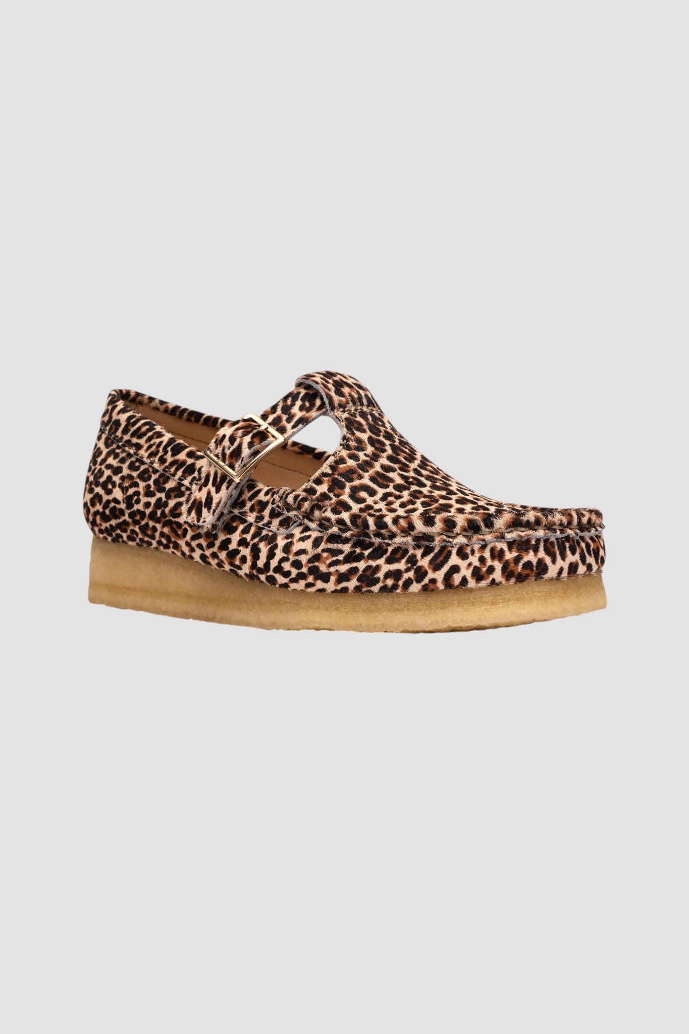 WALLABEE T BAR Leopard Print