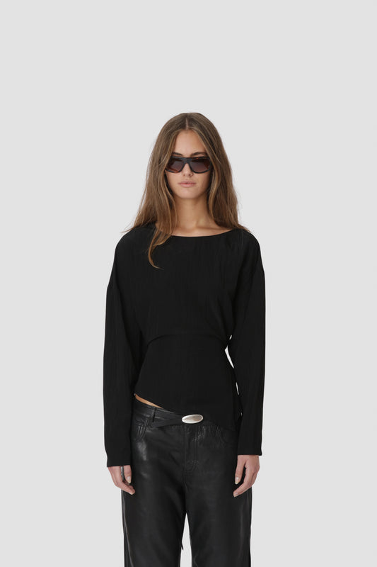 HAILEE SHIRT Black