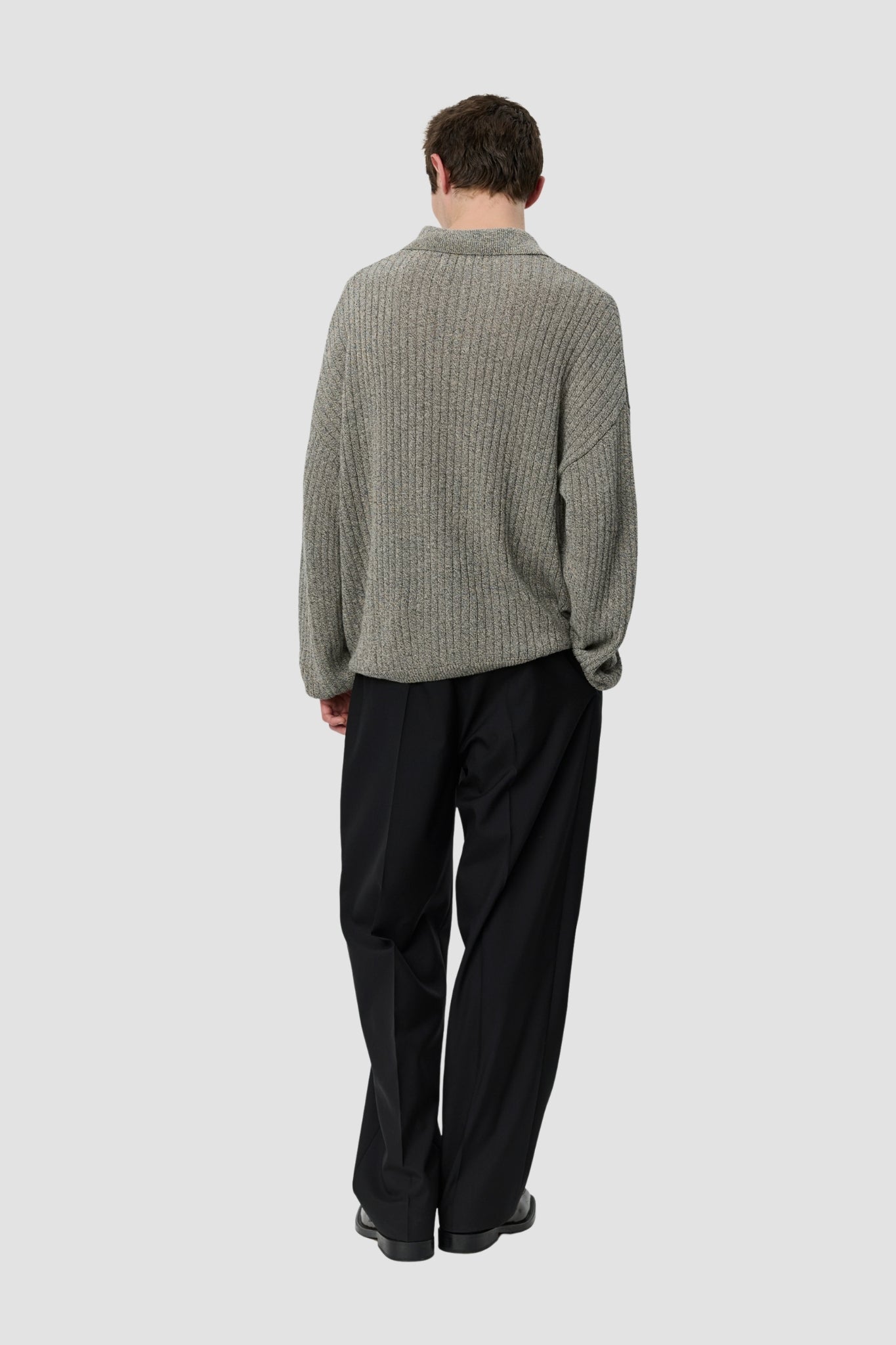 DIGIT POLO KNIT Oatmeal Grains