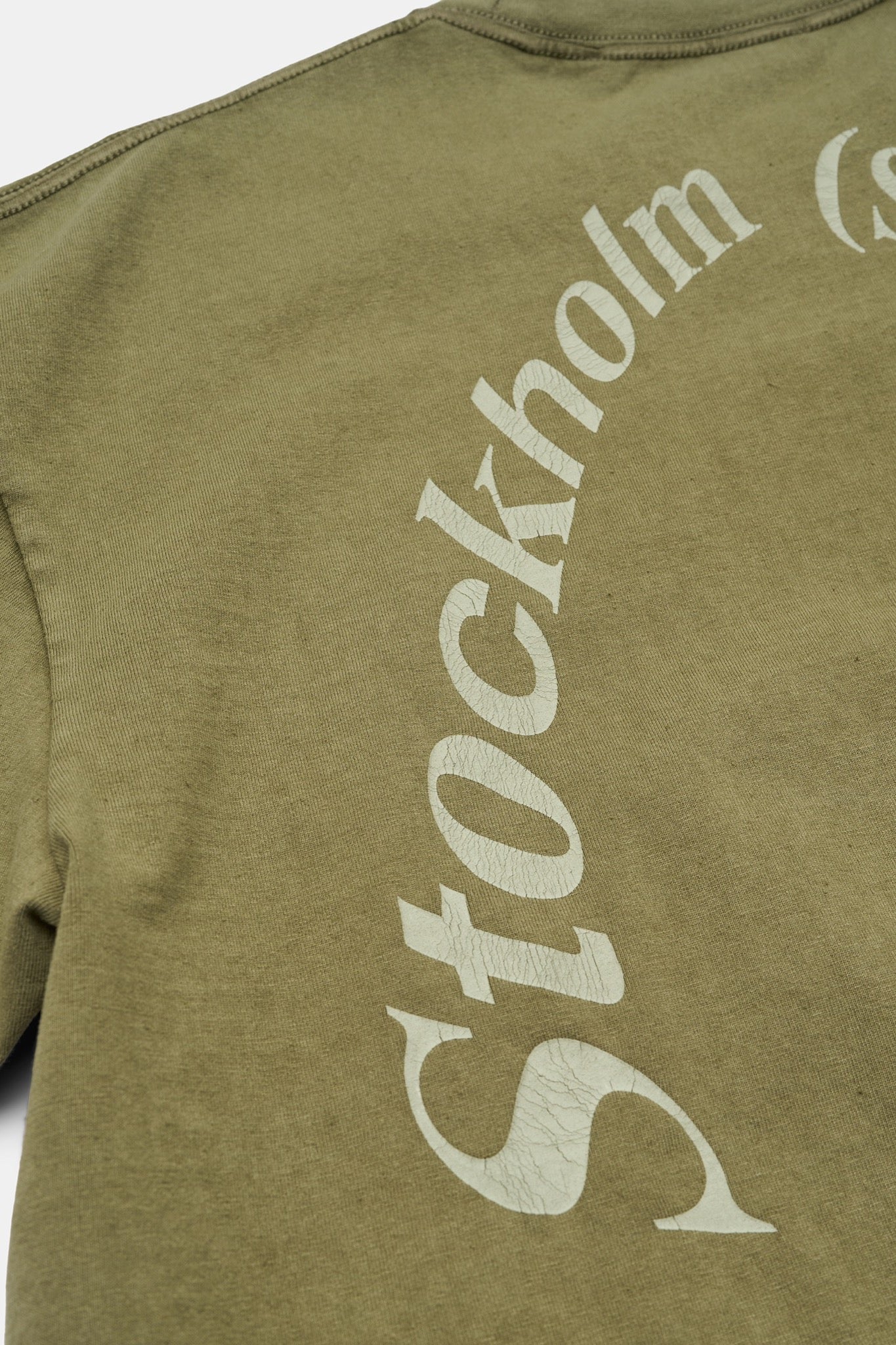 BOX TEE BACK LOGO Military Green