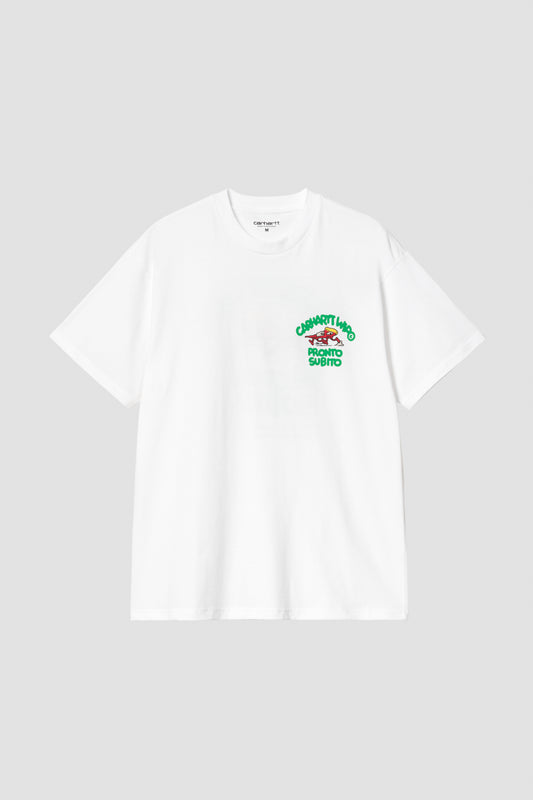 S/S PRONTO TEE white