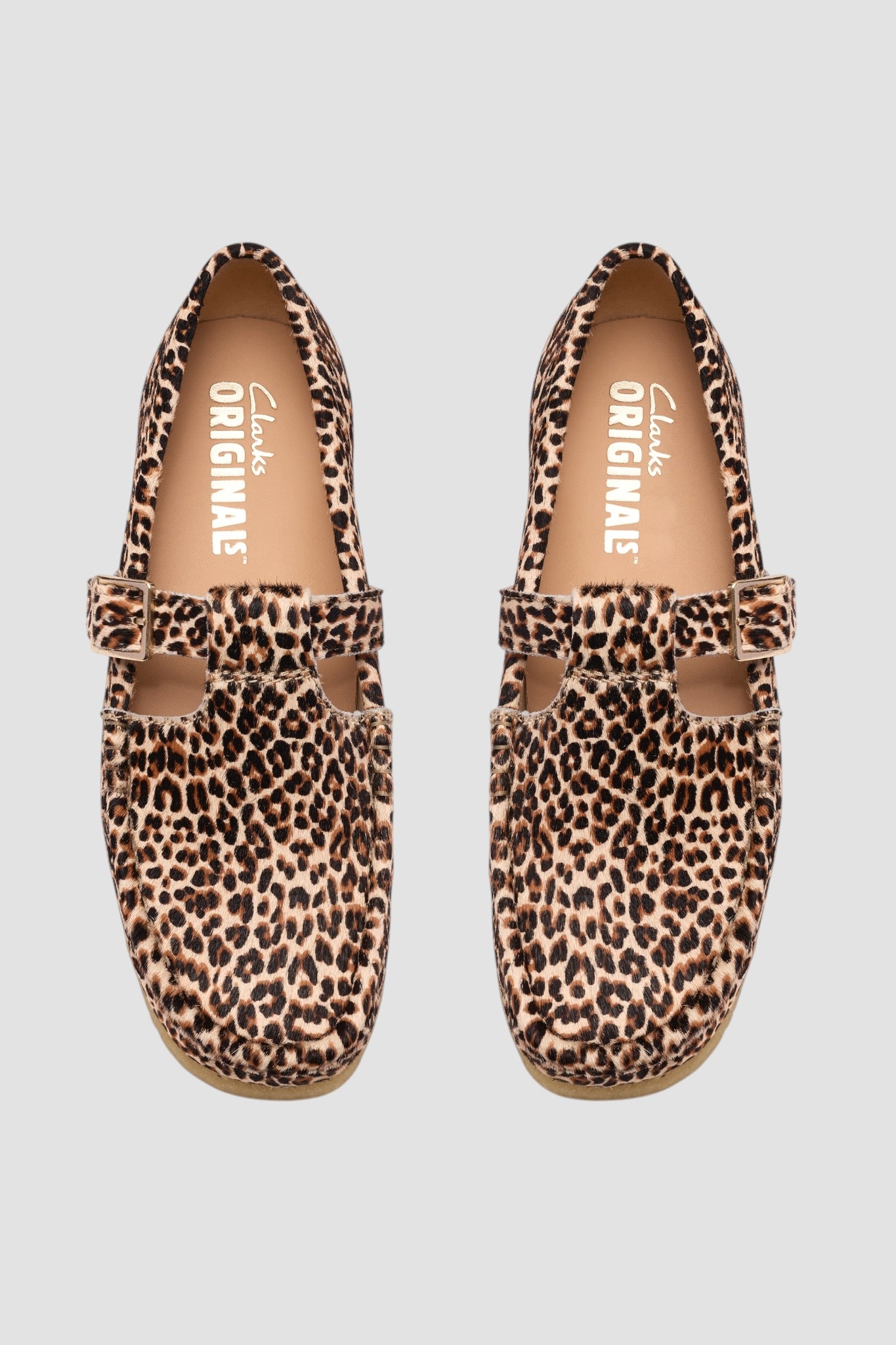 WALLABEE T BAR Leopard Print