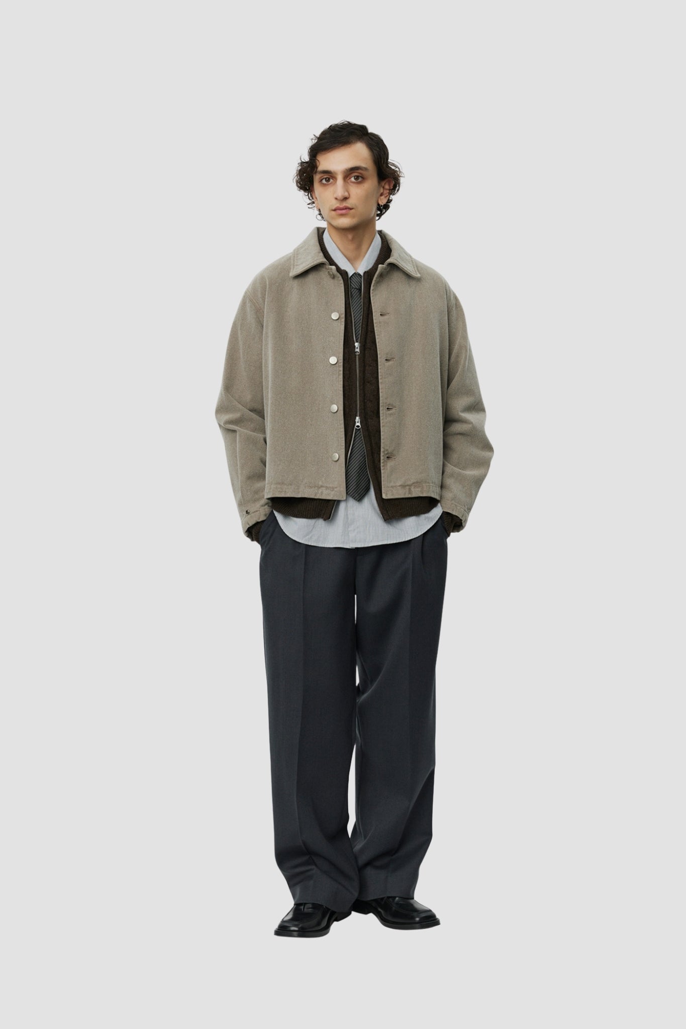 PAINTERS JACKET Brushed Mudstone