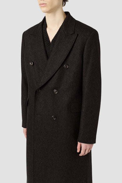 WHALE COAT, Granite Water Repellent Melton