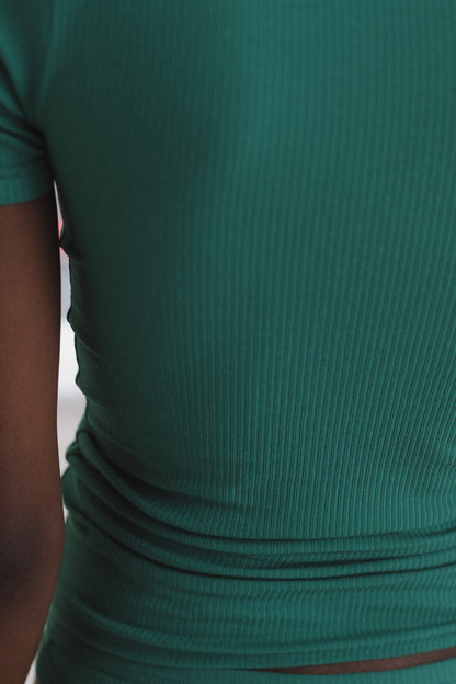 HEART TEE Green