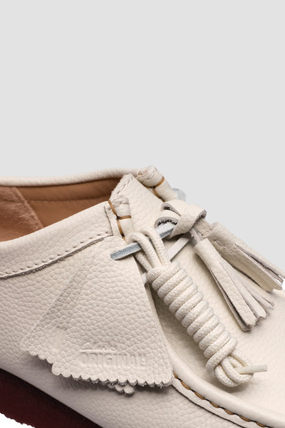 WALLABEE White Leather