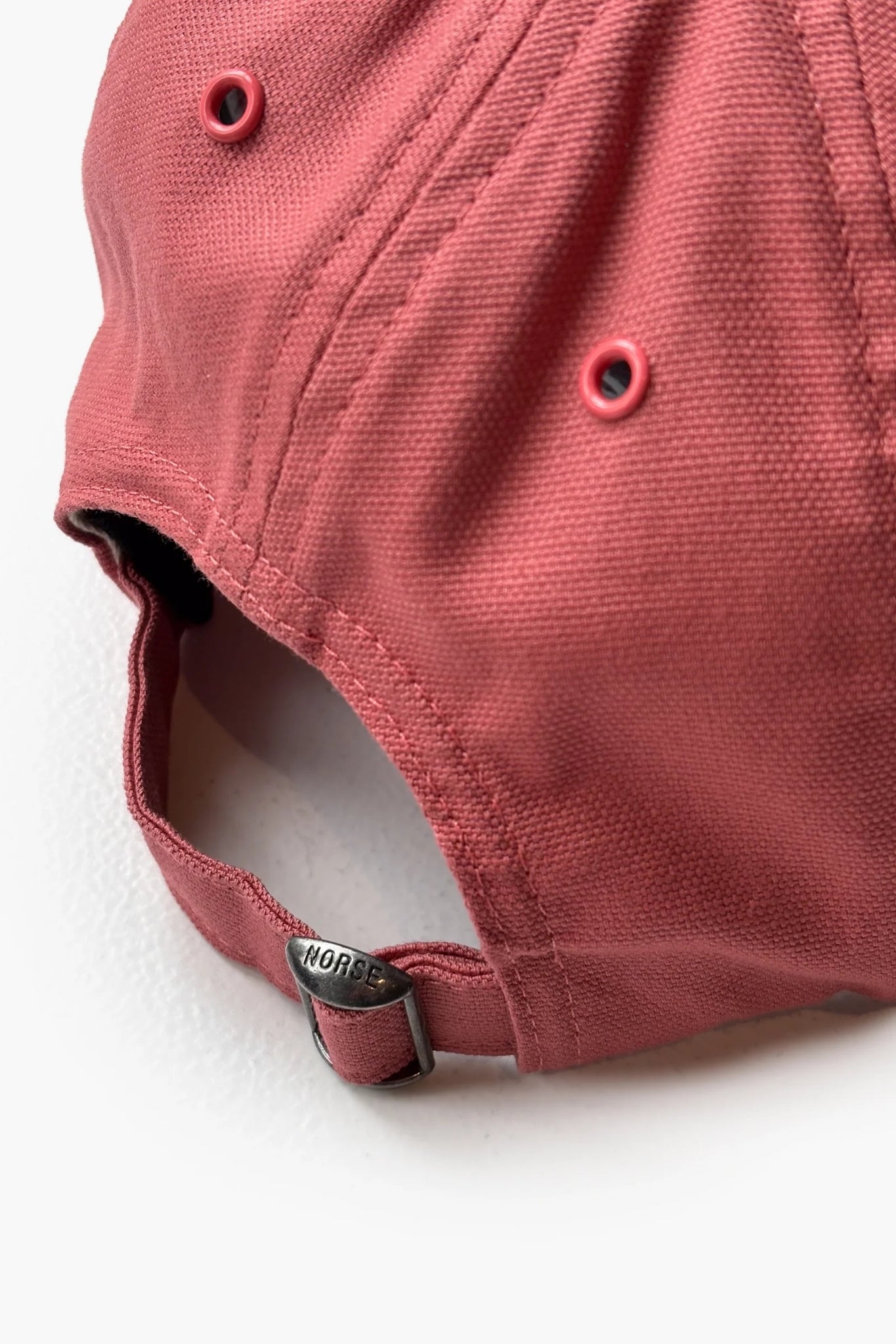 Light Canvas Felt N 8 Panel Cap Cowhide