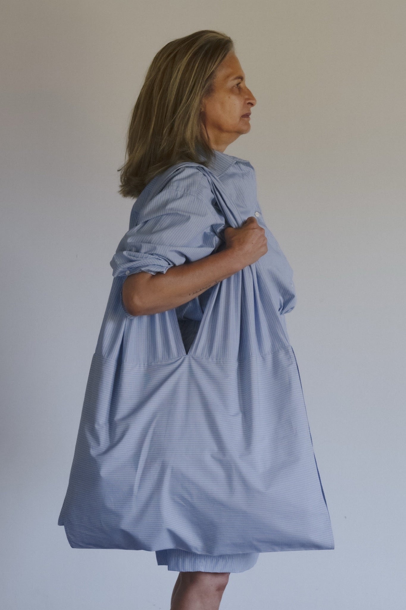 HALE BAG Blue stripe