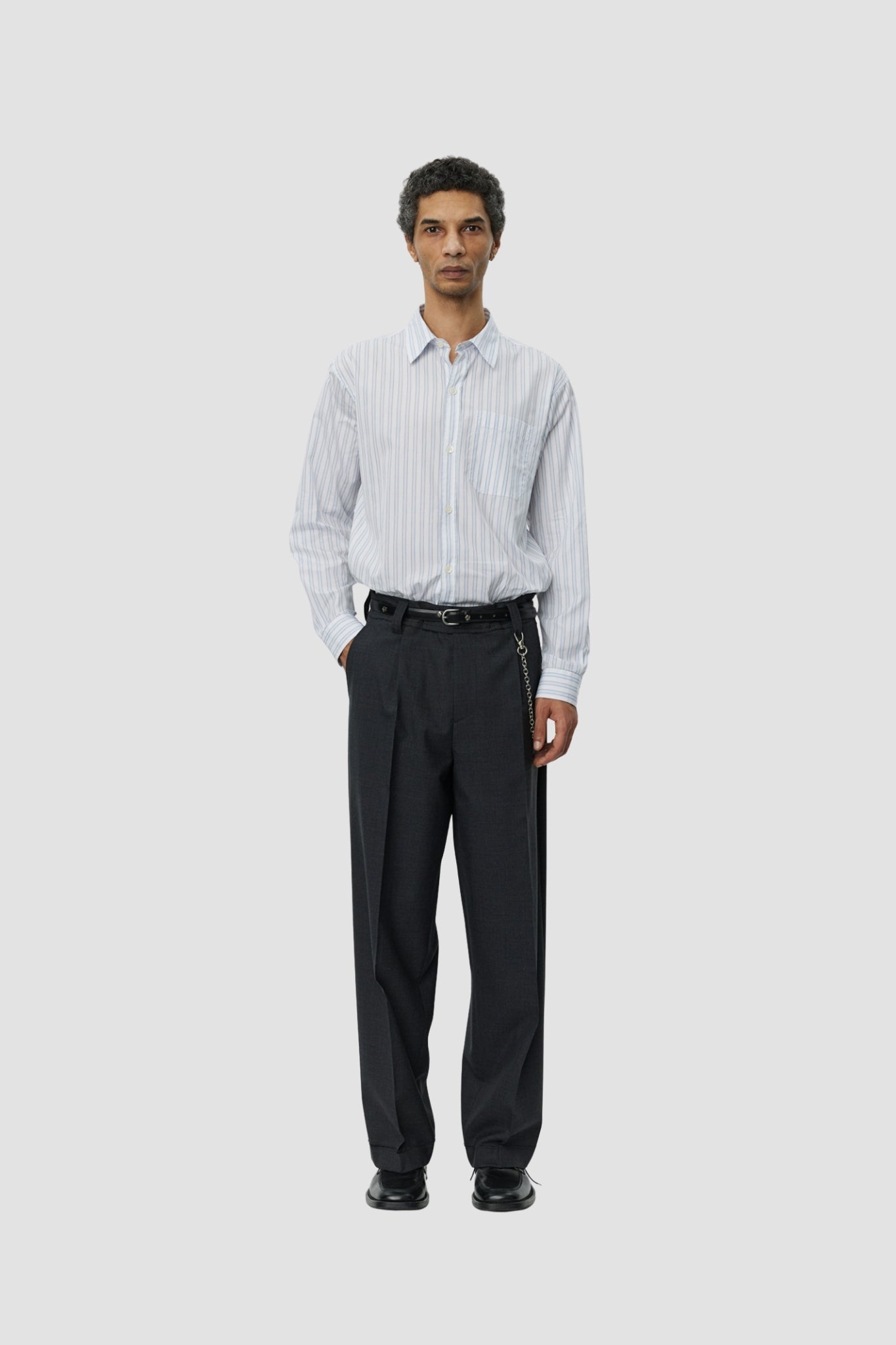 PATCH TROUSERS Grey