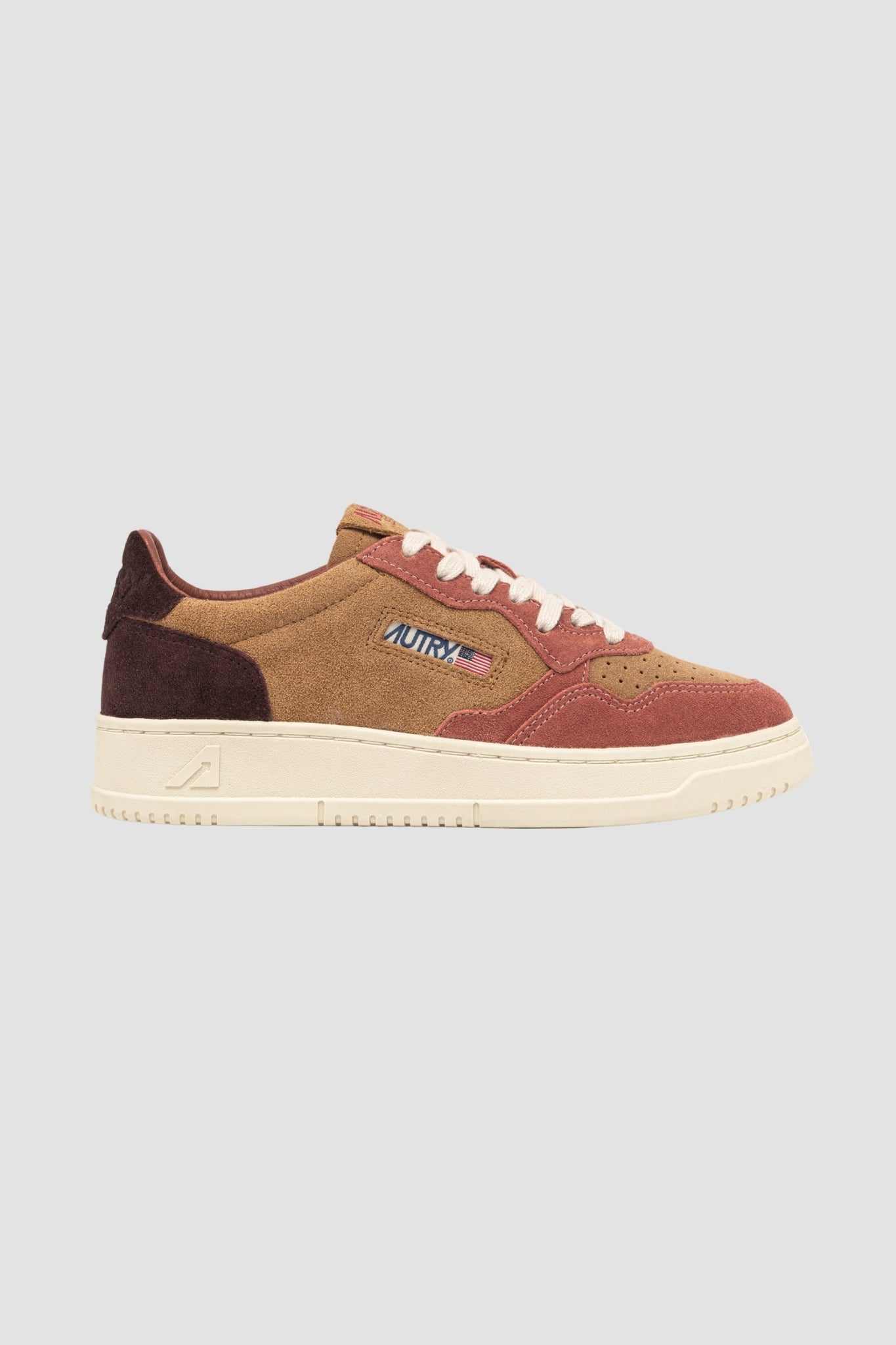 MEDALIST LOW TRIC/SUEDE Bonsrt/Wine