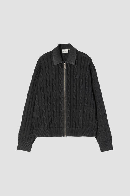 W' CARTER SWEATER JACKET Black