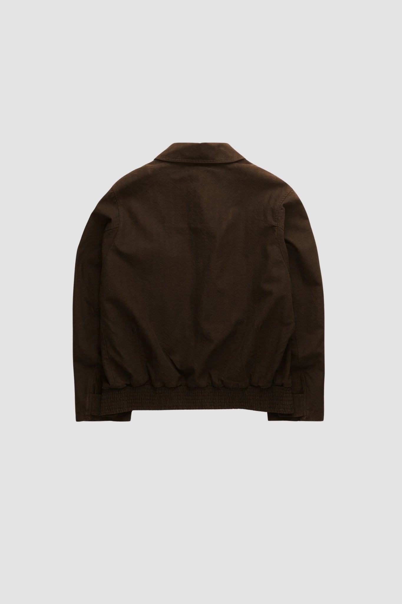 VANDEL HERRINGBONE TWILL FLIGHT JACKET Delicioso Brown
