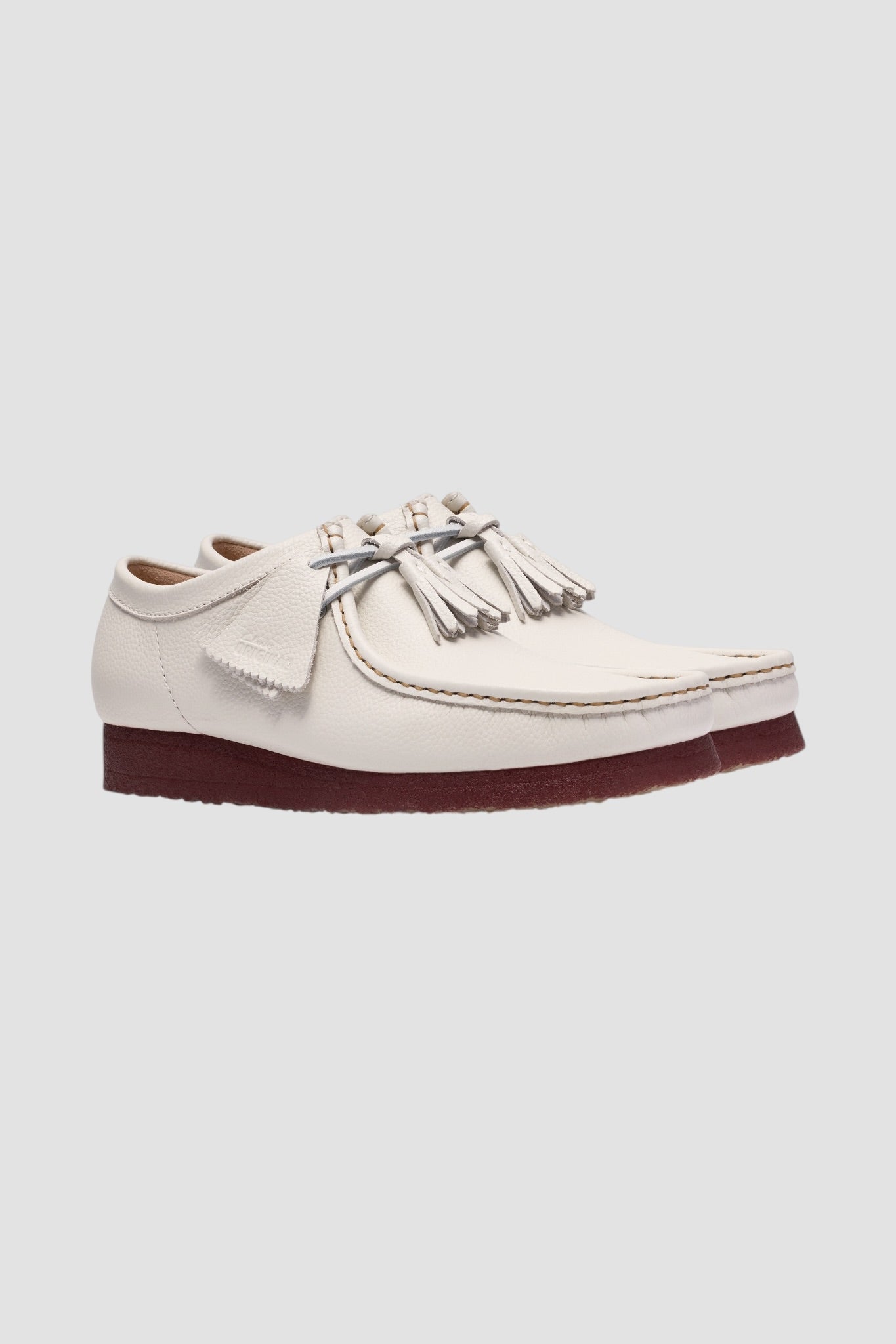 WALLABEE White Leather
