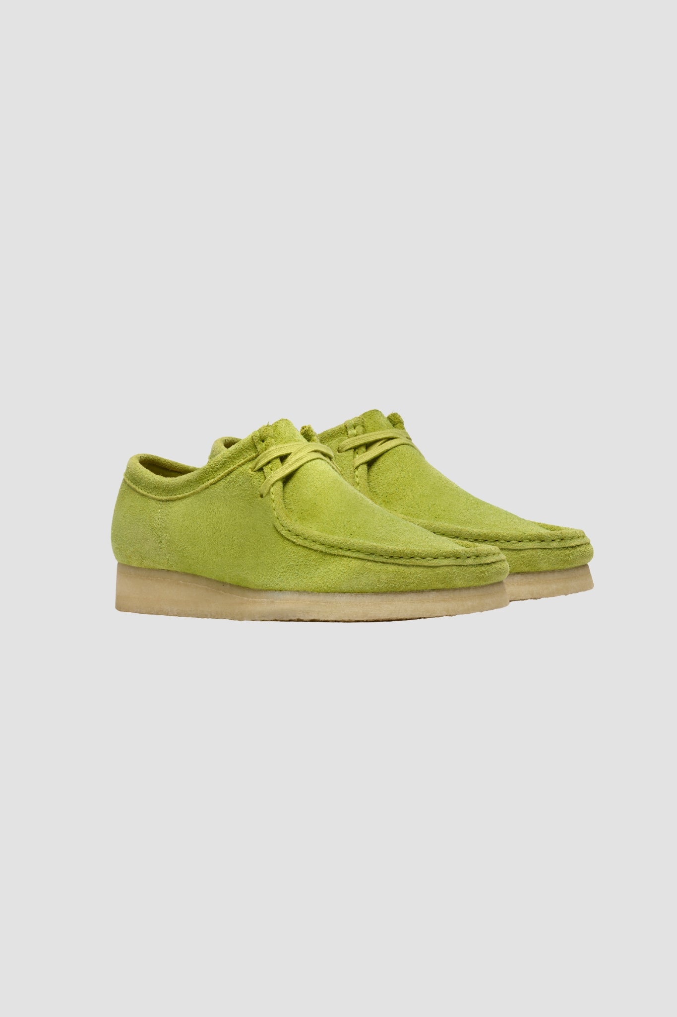WALLABEE Lime Suede