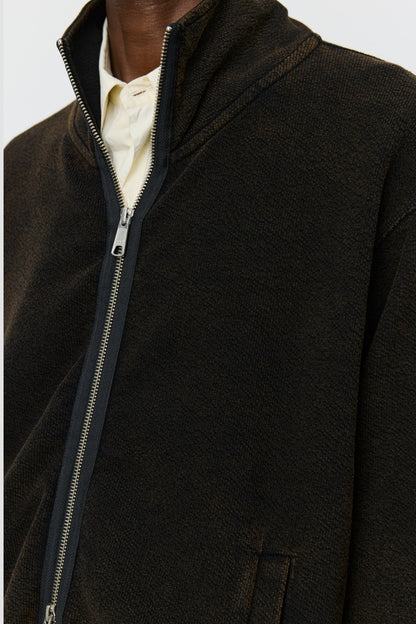 COVET FULL ZIP Burned Black