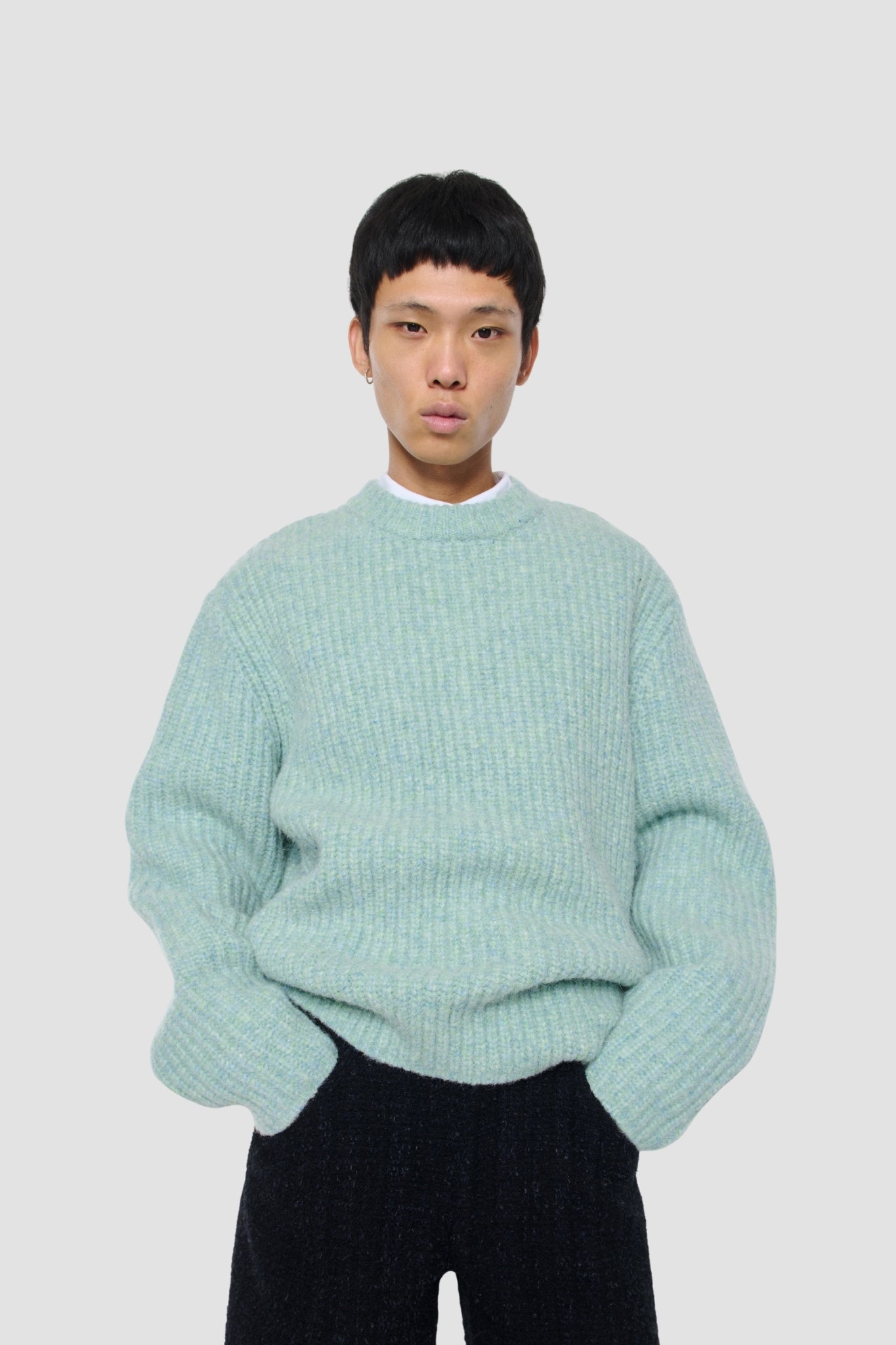 DARKO SWEATER Mist Wool Melange