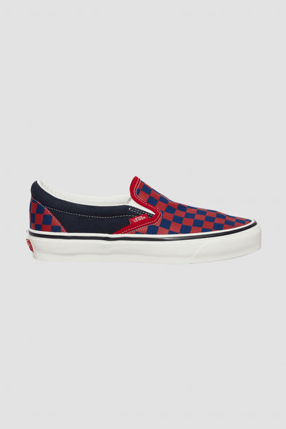 LX CLASSIC SLIP-ON 98 Blue checkerboard