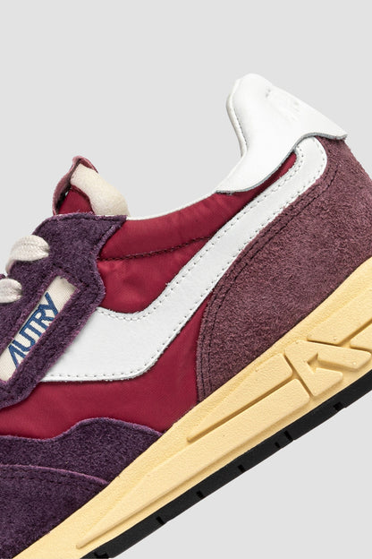 REELWIND LOW SUEDE NET Amarone/ Plum