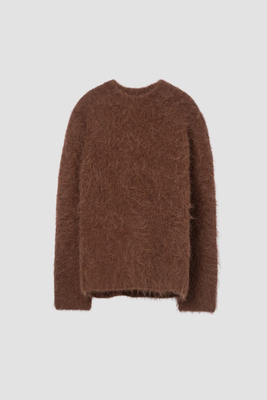HARU SWEATER CHOCOLATE BROWN