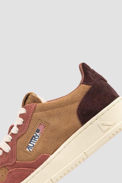 MEDALIST LOW TRIC/SUEDE Bonsrt/Wine