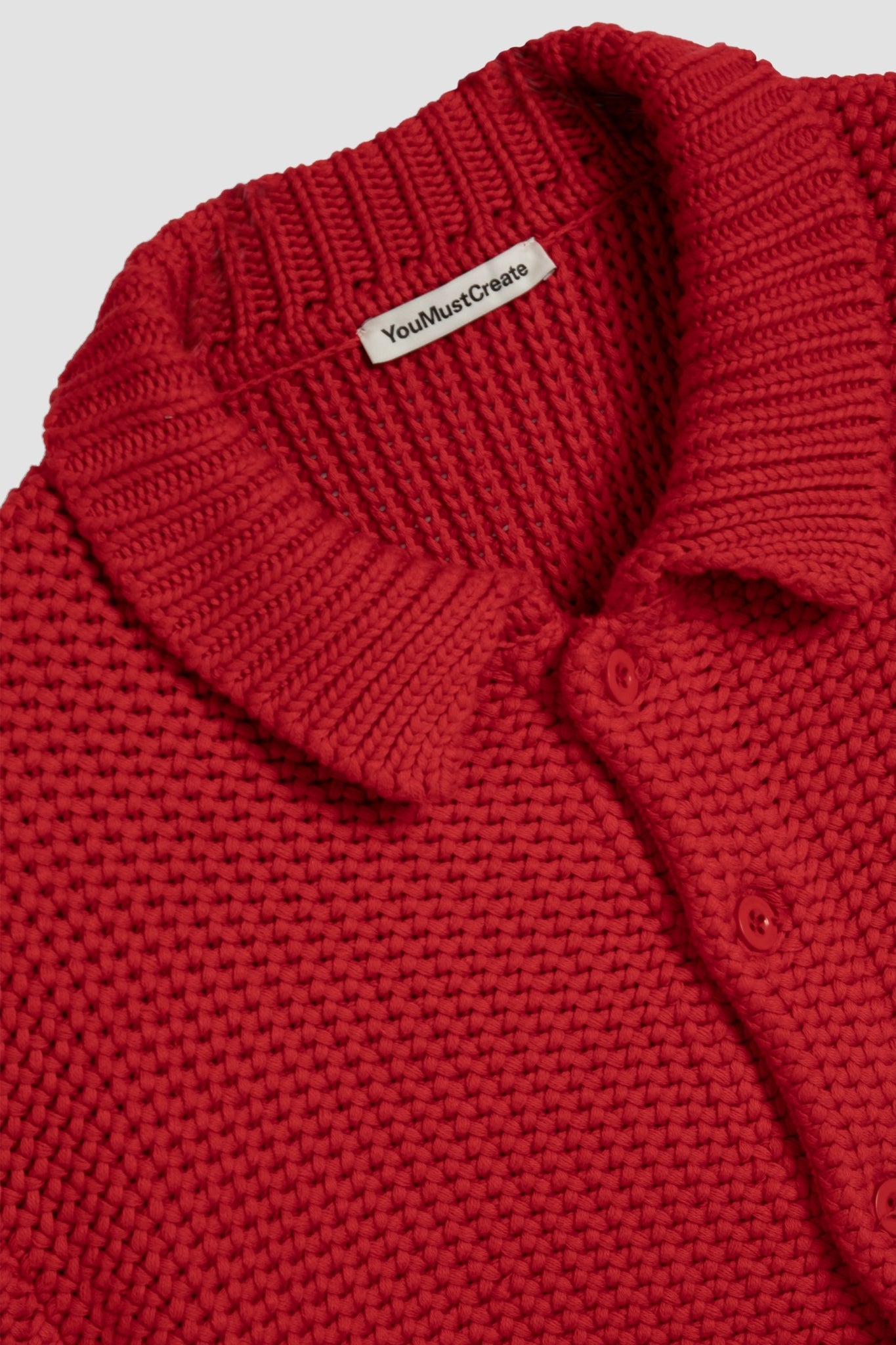 RATPACK CARDIGAN Red