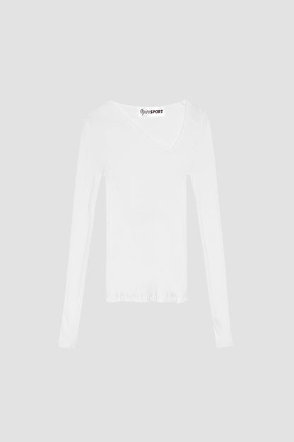 EVE SEAMLESS TOP White