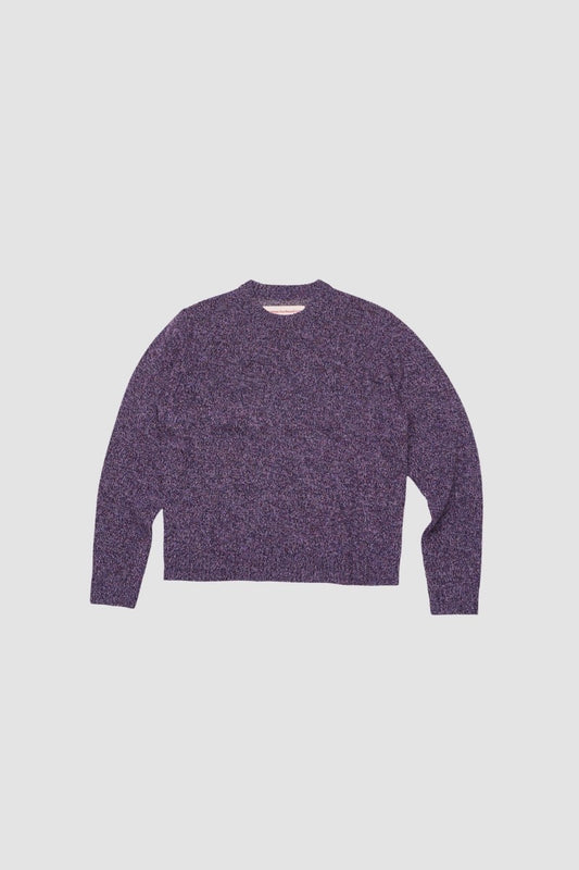 KNIT SWEAT PURPLE
