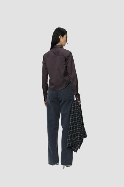 READERS SHIRT Aubergine