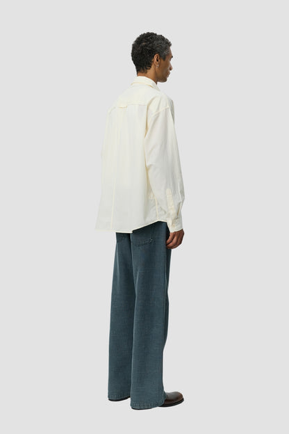 TEST SHIRT Off white Micro Check