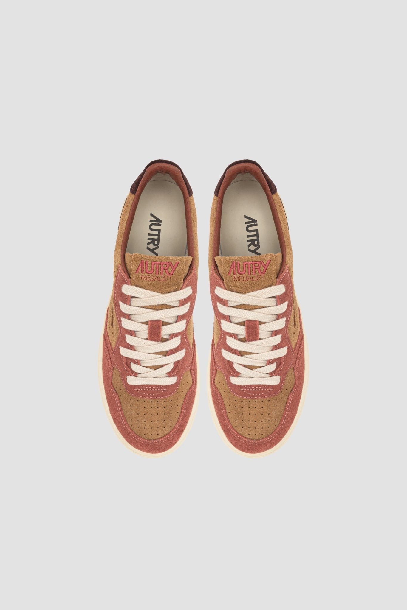 MEDALIST LOW TRIC/SUEDE Bonsrt/Wine